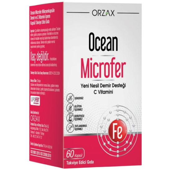 Orzax Ocean Microfer 60 Kapsül - 1