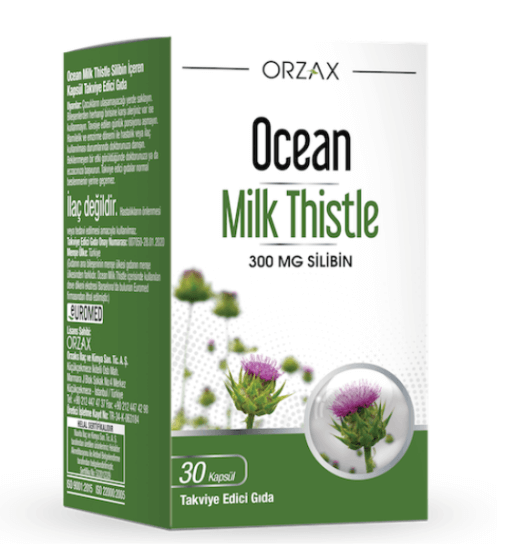 Orzax Ocean Milk Thistle 30 Kapsül - 1
