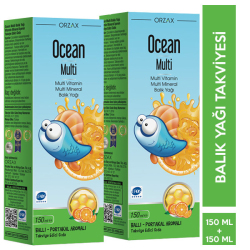Orzax Ocean Multi Şurup 150 ML 2 li - Orzax