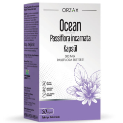 Orzax Ocean Passiflora 300 mg 30 Kapsül - Orzax