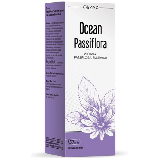 Orzax Ocean Passiflora Şurup 150 ML - 1