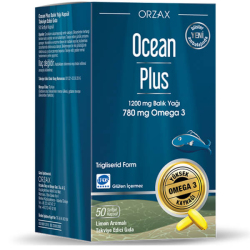 Orzax Ocean Plus Omega 3 1200 Mg 50 Soft Jel - Orzax