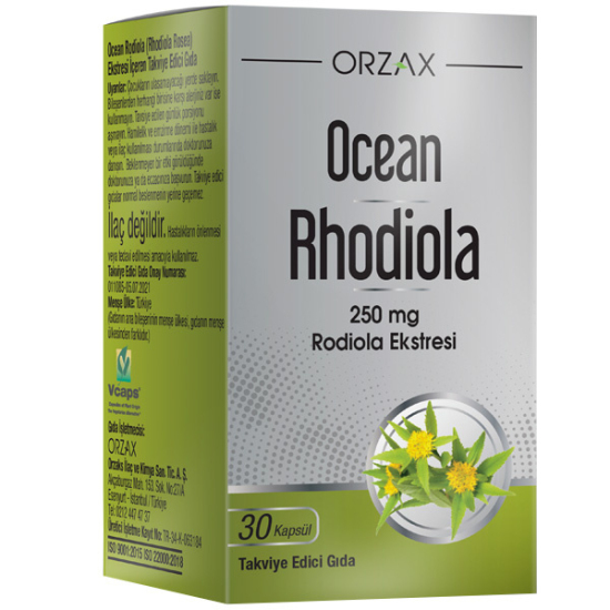 Orzax Ocean Rhodiola 250 mg 30 Kapsül - 1