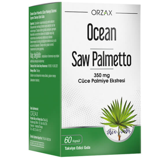 Orzax Ocean Saw Palmetto 60 Kapsül - 1