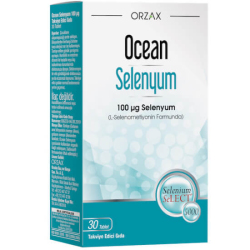 Orzax Ocean Selenyum 100 Mcg 30 Tablet - Orzax