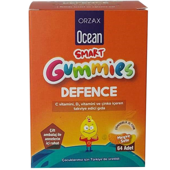Orzax Ocean Smart Gummies Defence 64 Adet Çiğnenebilir Jel - 1