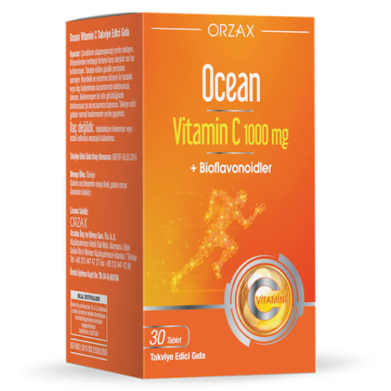Orzax Ocean Vitamin C 1000 Mg 30 Tablet - 1