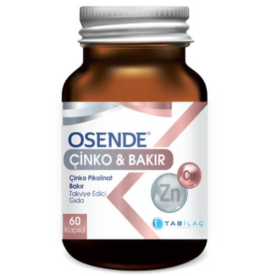 Osende Çinko Bakır 60 Kapsül - 1