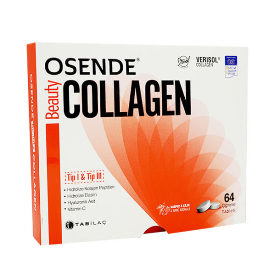 Osende Collagen Beauty 64 Çiğneme Tableti - 1