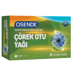 Osende Çörekotu Yağı 30 Yumuşak Kapsül - Tab İlaç