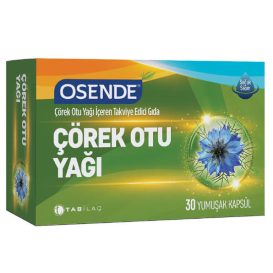 Osende Çörekotu Yağı 30 Yumuşak Kapsül - 1