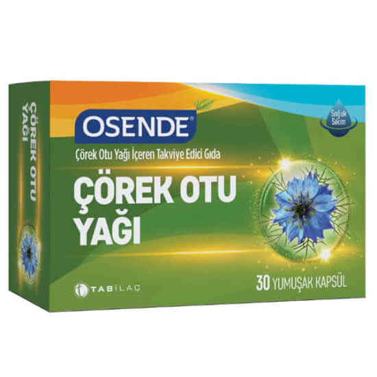 Osende Çörekotu Yağı 30 Yumuşak Kapsül - 1