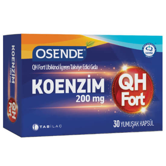 Osende Koenzim QH Fort 30 Yumuşak Kapsül - 1