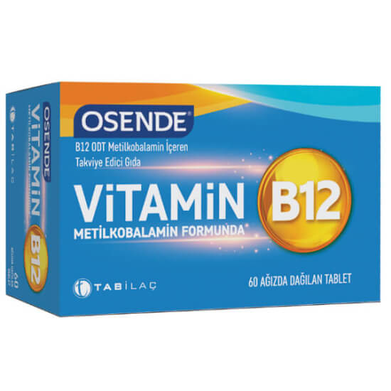 Osende Metilkobalamin B12 60 Tablet - 1