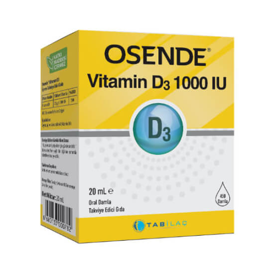 Osende Vitamin D3 Damla 20 ML - 1