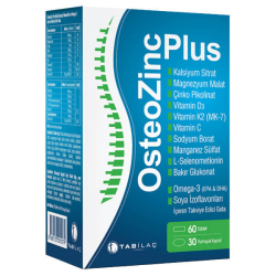​Osteozinc Plus 60 Tablet + 30 Yumuşak Kapsül - Tab İlaç