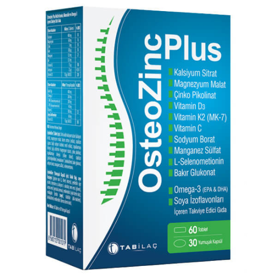​Osteozinc Plus 60 Tablet + 30 Yumuşak Kapsül - 1