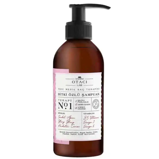 Otacı Lab Yeni Nesil Saç Terapisi Bitki Özlü Şampuan No1 250 ml - 1