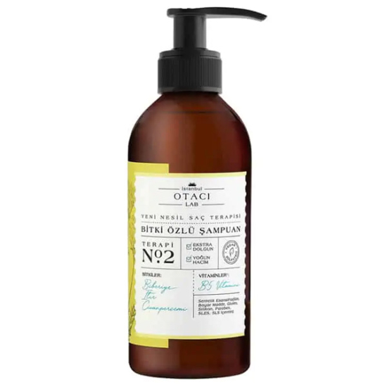 Otacı Lab Yeni Nesil Saç Terapisi Bitki Özlü Şampuan No2 250 ml - 1