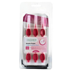 Pakdent Arayüz Fırçası 0,4 mm 6 Adet Pembe - Pakdent