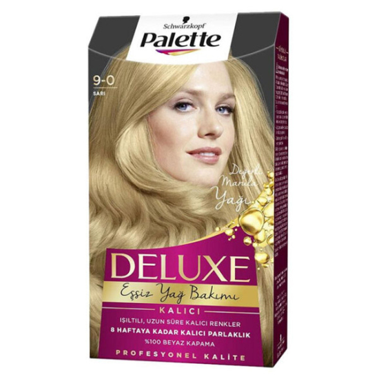 Palette Deluxe 9.0 Sarı Saç Boyası - 1