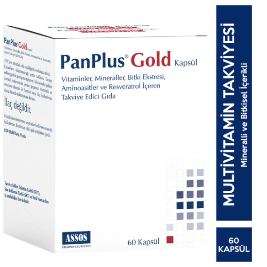 PanPlus Gold 60 Kapsül Deneme Boy Şampuan Hediyeli - 1
