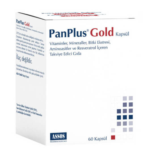 PanPlus Gold 60 Kapsül Deneme Boy Şampuan Hediyeli - 1