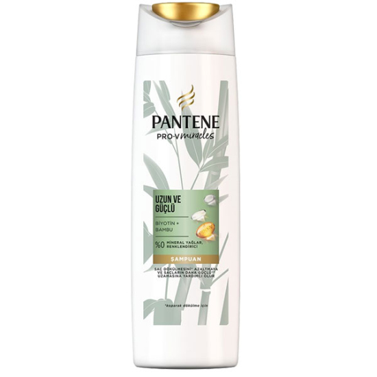 Pantene Bambu ve Biotin Şampuan 400 ml - 1