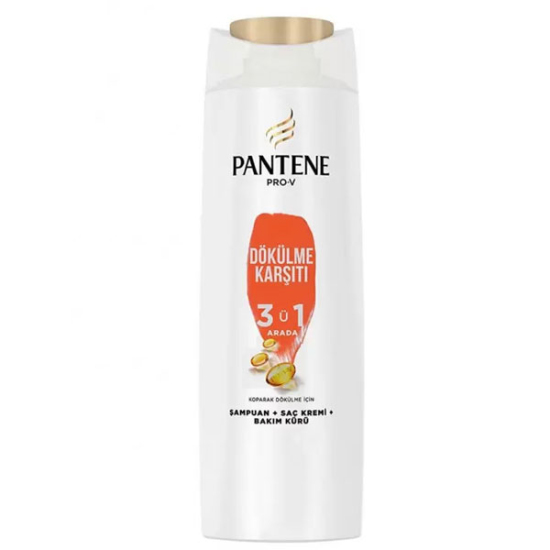 Pantene Pro V 3 ü 1 Arada Şampuan Dökülme Karşıtı 350 ml - 1