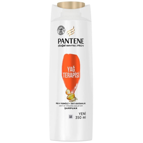 Pantene Pro V Doğal Sentez Şampuan Yağ Terapisi 350 ml - 1