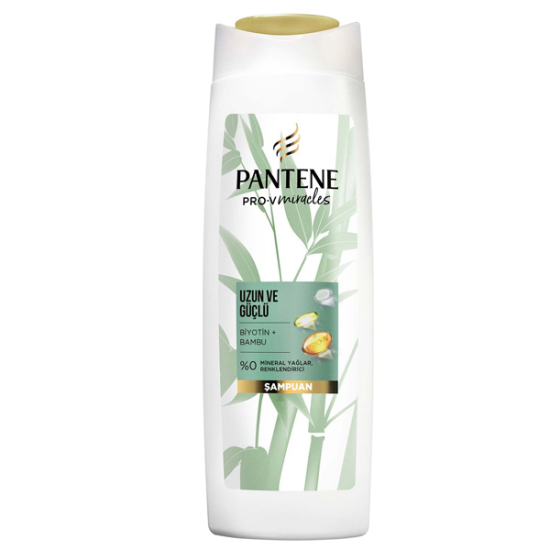 Pantene Şampuan Bambu Biotin 400 ml - 1