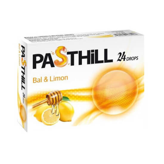 Pasthill Bal ve Limon Pastil Drops 24 Adet - 1