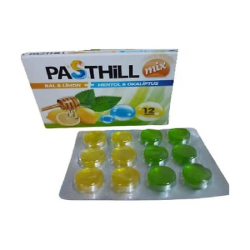 Pasthill Mix Bal Limon Mentol Okaliptus 12 Pastil - Pasthill