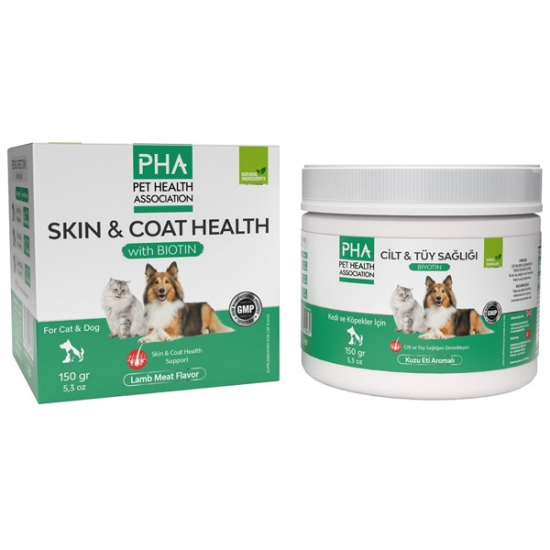 PHA Skin Coat with Biotin For Cat Dog 150 Gr - 1