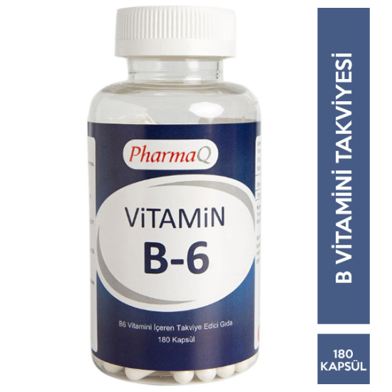 Pharmaq Vitamin B6 180 Kapsül - 1