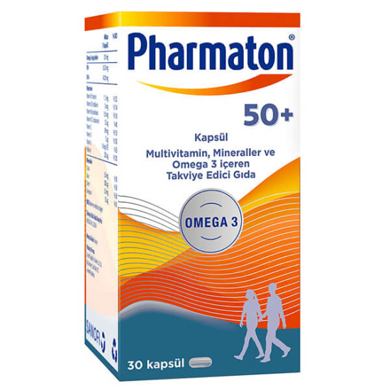 Pharmaton 50 Plus 30 Kapsül - 1