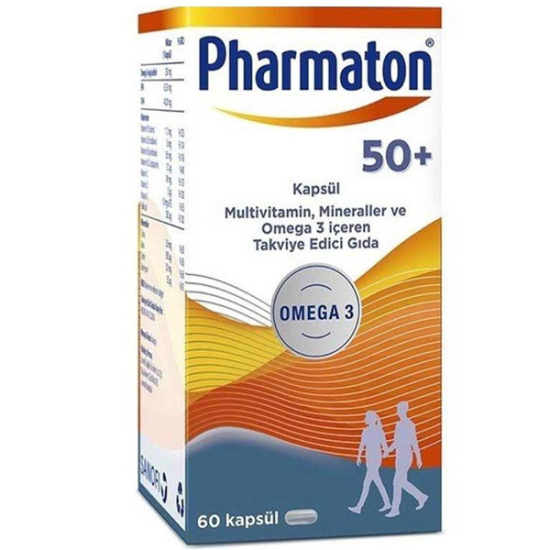Pharmaton 50 Plus 60 Kapsül - 1