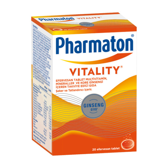 Pharmaton Vitality 20 Efervesan Tablet - 1
