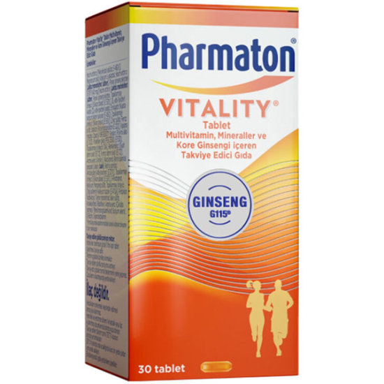 Pharmaton Vitality 30 Tablet Multivitamin - 1