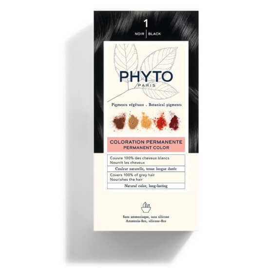 Phyto Phytocolor Bitkisel Saç Boyası 1 Siyah - 1