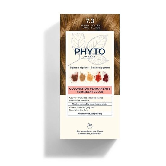 Phyto Phytocolor Bitkisel Saç Boyası 7.3 Kumral Dore - 1