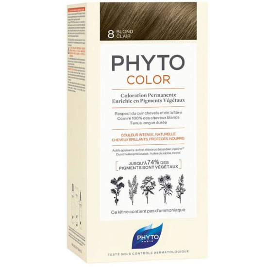 Phyto Phytocolor Bitkisel Saç Boyası 8 Sarı - 1