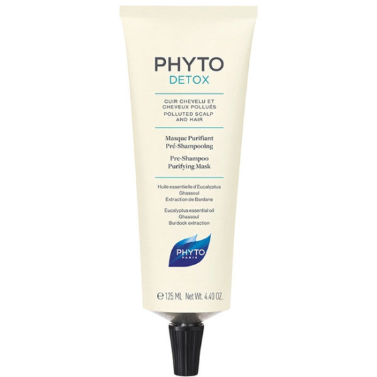 Phyto Phytodetox Şampuan Öncesi Arındırıcı Maske 125 ML - 1