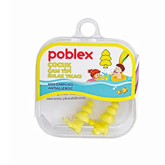 Poplex Çam Tipi Çocuk Kulak Tıkacı - 1