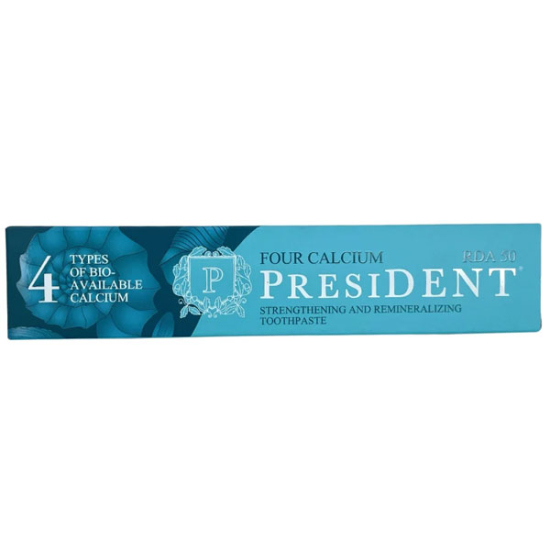 President Diş Macunu 4 Calcium 75 gr - 1