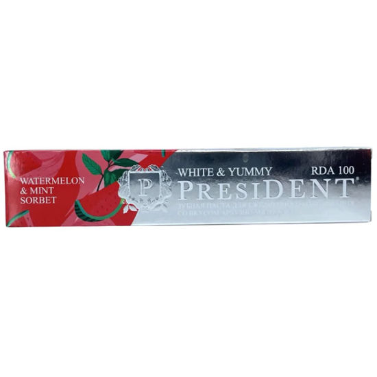 President Diş Macunu White Yummy Watermelon Mint 75 gr - 1