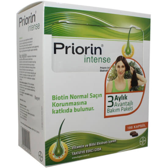 Priorin Intense Avantajlı Paket 120 + 60 Kapsül - 1