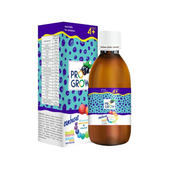 Pro Grow Multivitamin Şurup Üzümlü 120 ml - 1