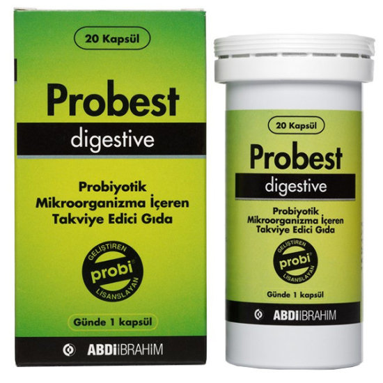 Probest Digestive Probiyotik 20 Kapsül - 1