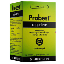 Probest Digestive Probiyotik 20 Kapsül - Abdi İbrahim